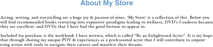 About My Store